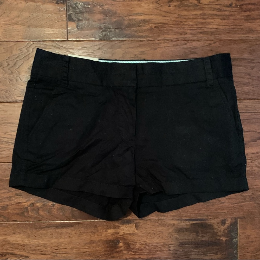 JCREW Black 3” Chino short